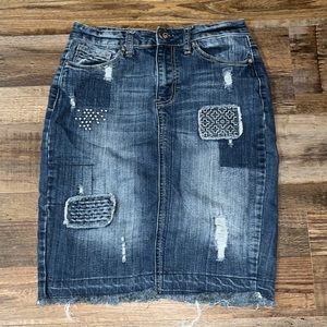 Jean skirt